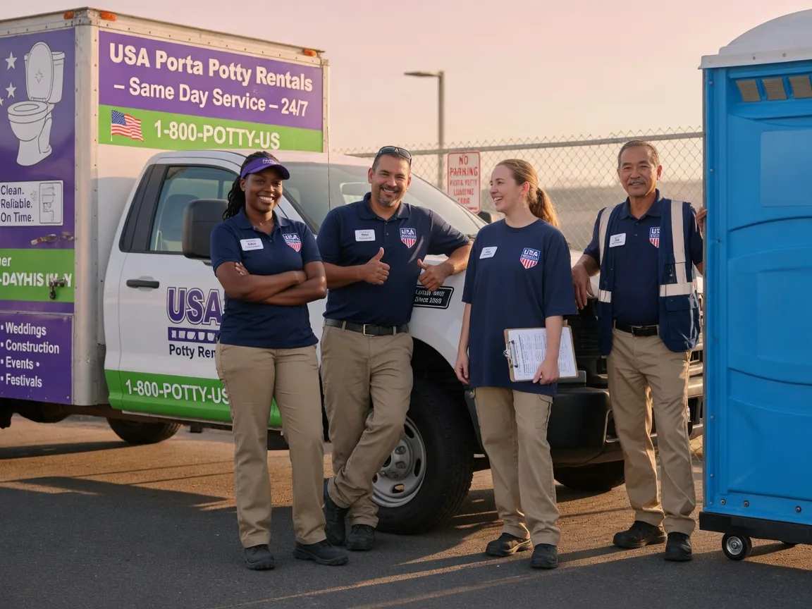 Porta Potty Rental company in Alma Center, WI